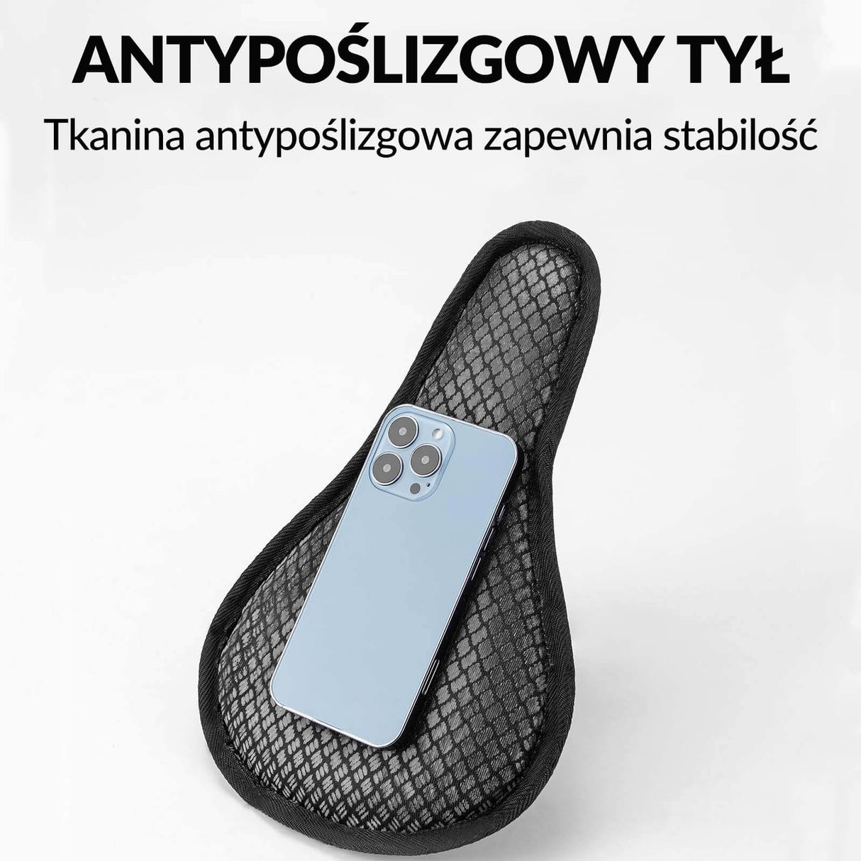 ROCKBROS Żelowa Osłona Nakładka na Siodełko Rowerowe z Tylnymi Światłami Nakładki na siodełka