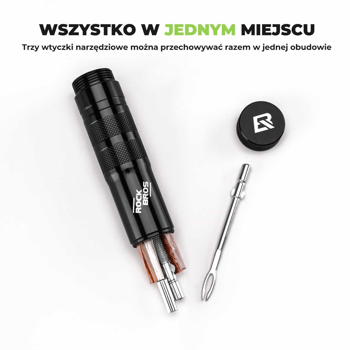 ROCKBROS Narzędzie Do Naprawy Opon Rowerowych 3 W 1 -BG-9901 Narzędzia do naprawy roweru