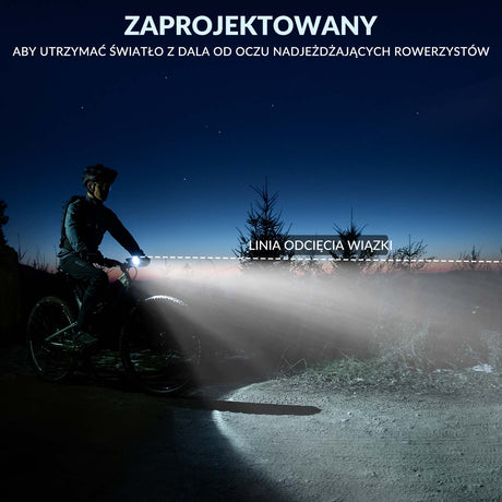 ROCKBROS Przednie Światło Rowerowe Światła rowerowe