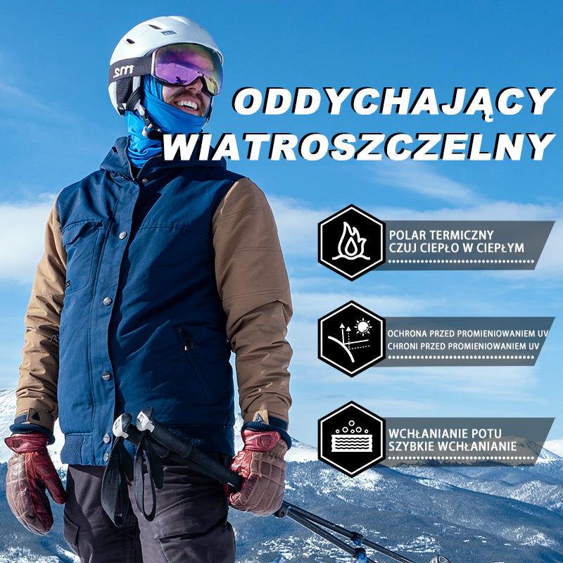 Kominiarka Jesienno-Zimowa Wiatroszczelna Przeciwpyłowa Oddychająca Jeden Rozmiar-LF7345