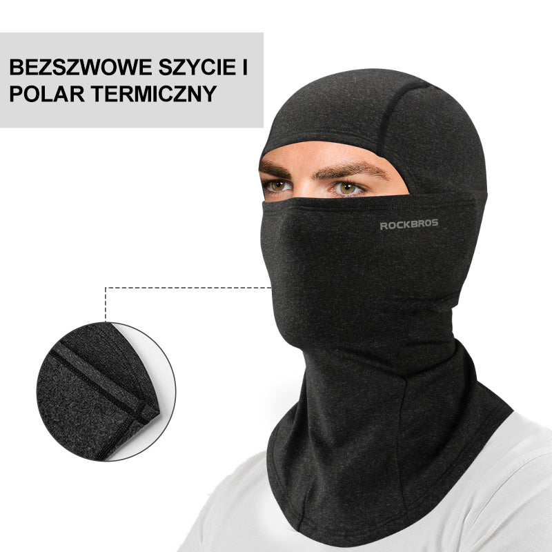 Kominiarka Jesienno-Zimowa Wiatroszczelna Przeciwpyłowa Oddychająca Jeden Rozmiar-LF7345