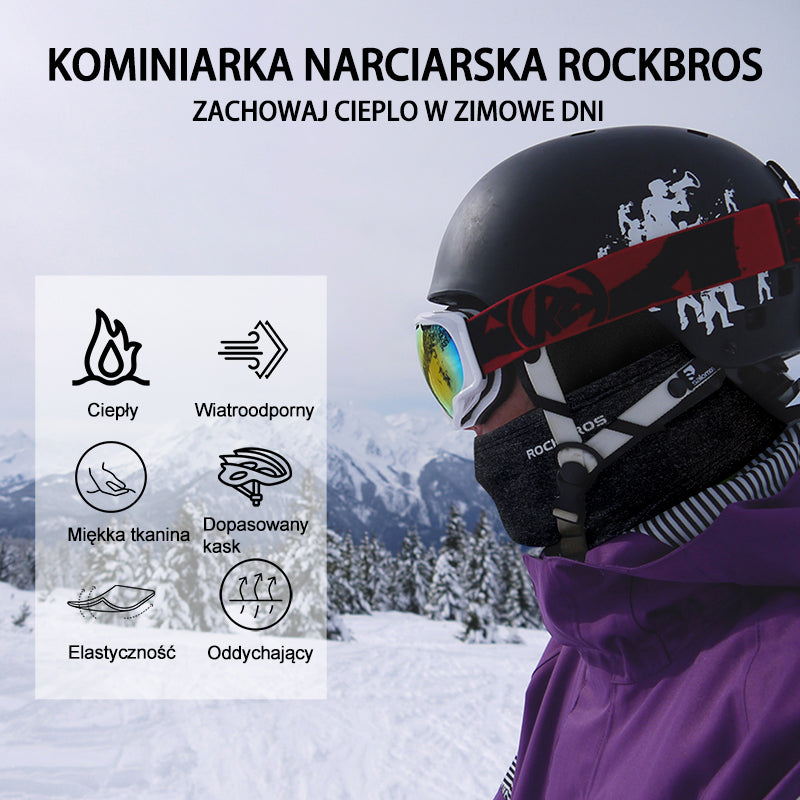 Kominiarka Jesienno-Zimowa Wiatroszczelna Przeciwpyłowa Oddychająca Jeden Rozmiar-LF7345