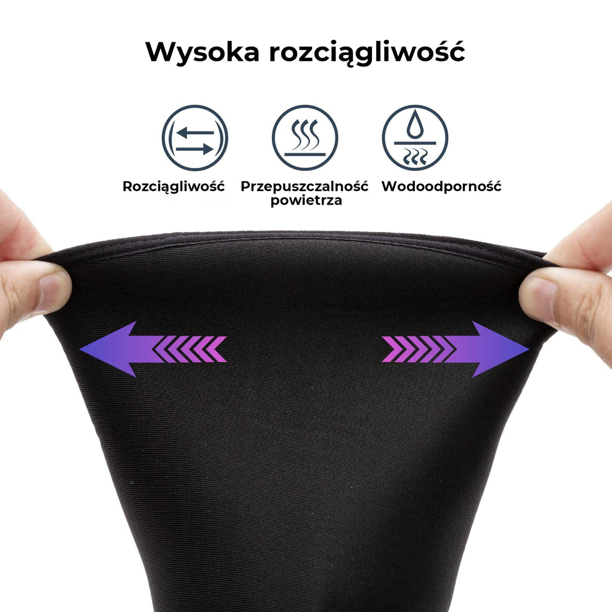 ROCKBROS Ocieplacze na Palce Wysokie Odblaskowe Zimowe Ochraniacze na buty