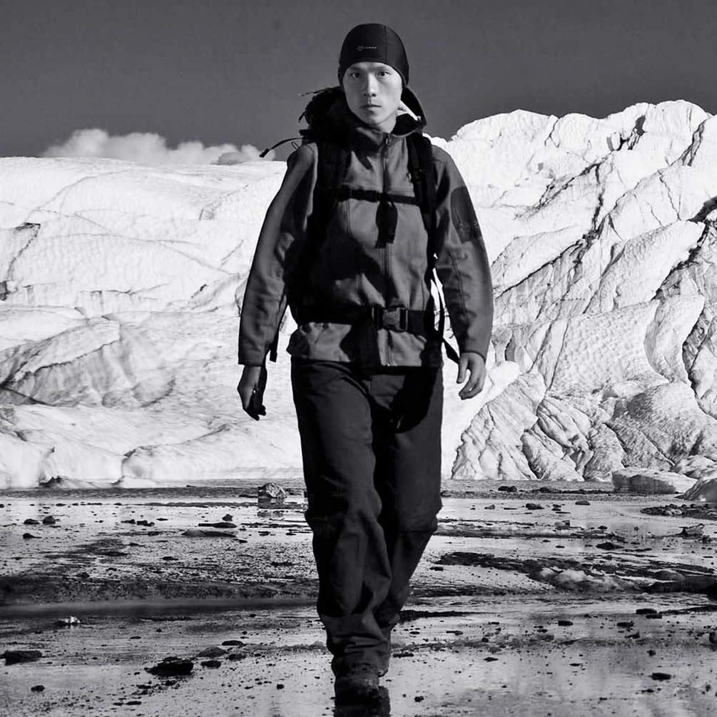 ROCKBROS ROCKBROS Czapka Rowerowa, Zimowa, Wiatroodporna,Ciepła, dla Mężczyzn i Kobiet, Wielofunkcjonalna, Czarna, do Wszystkich Aktywności na Świeżym Powietrzu Kominiarki