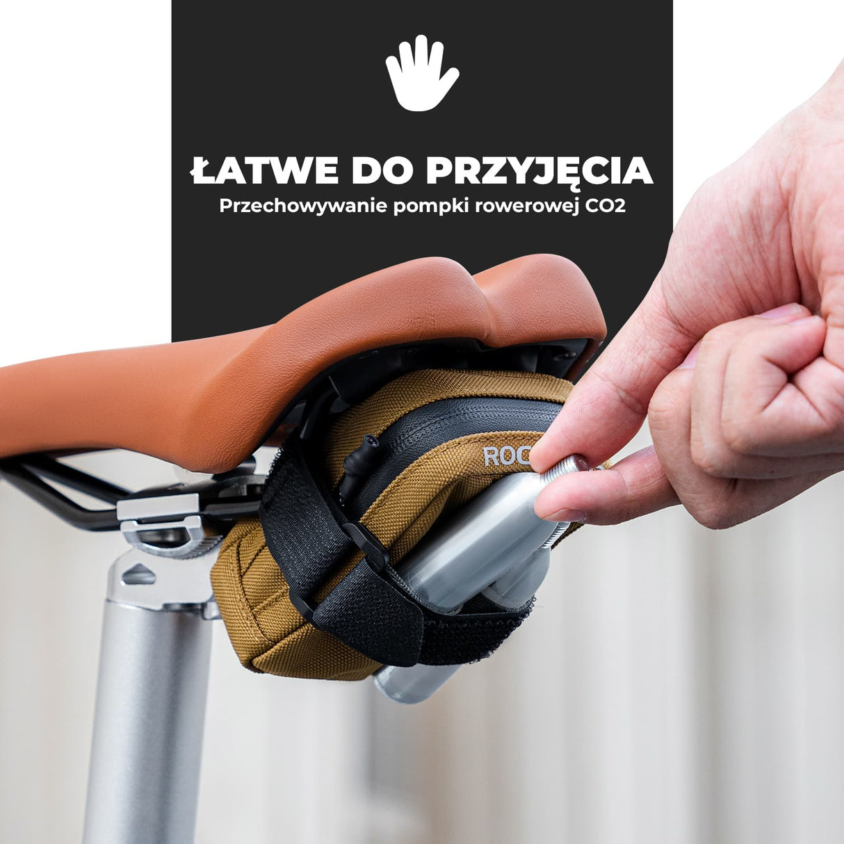 Kompaktowa Torba Podsiodłowa 0,35 L - F006