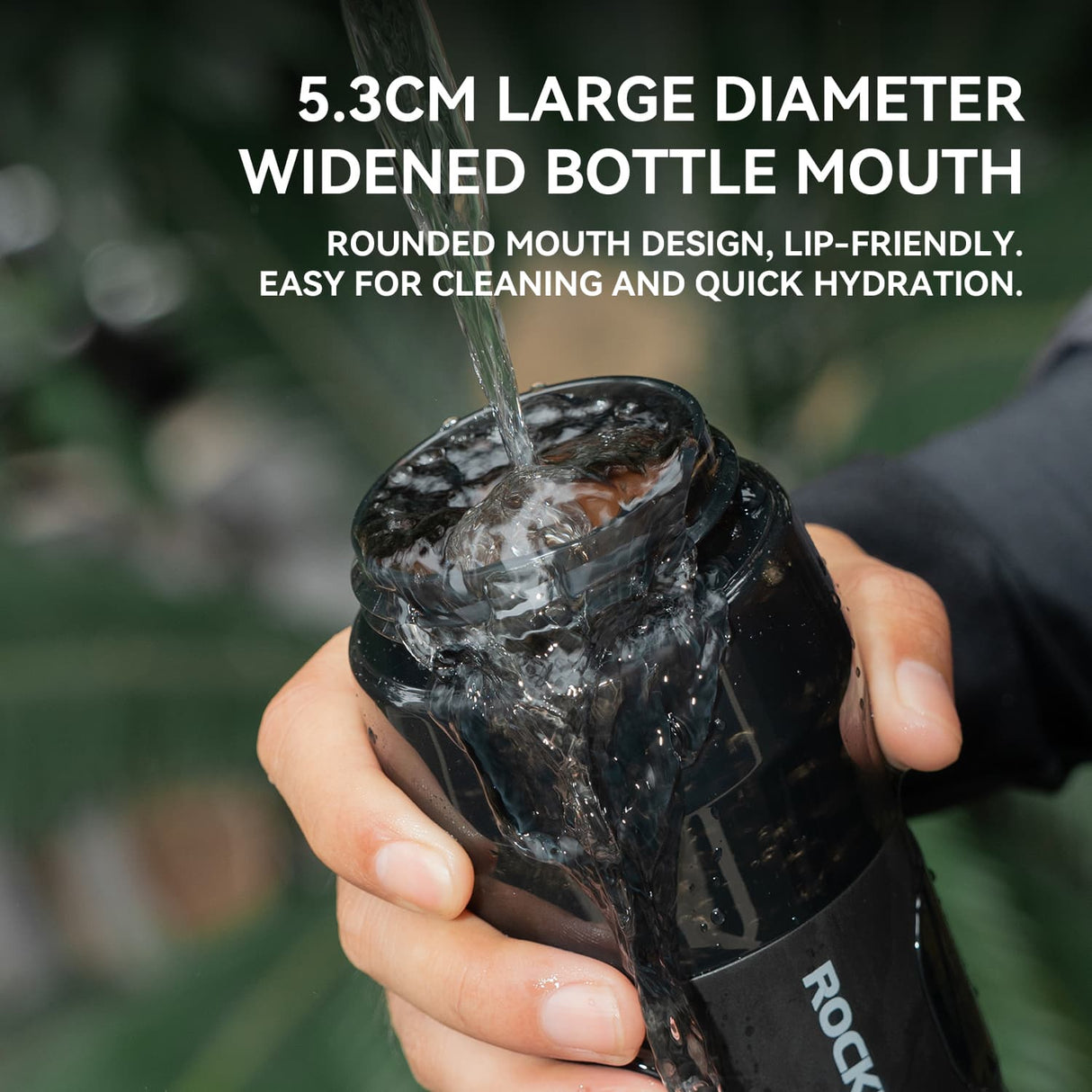 ROCKBROS Magnetyczny Bidon Rowerowy Z Szybkim Montażem 550ml/700ml - S550H-1 Bidony