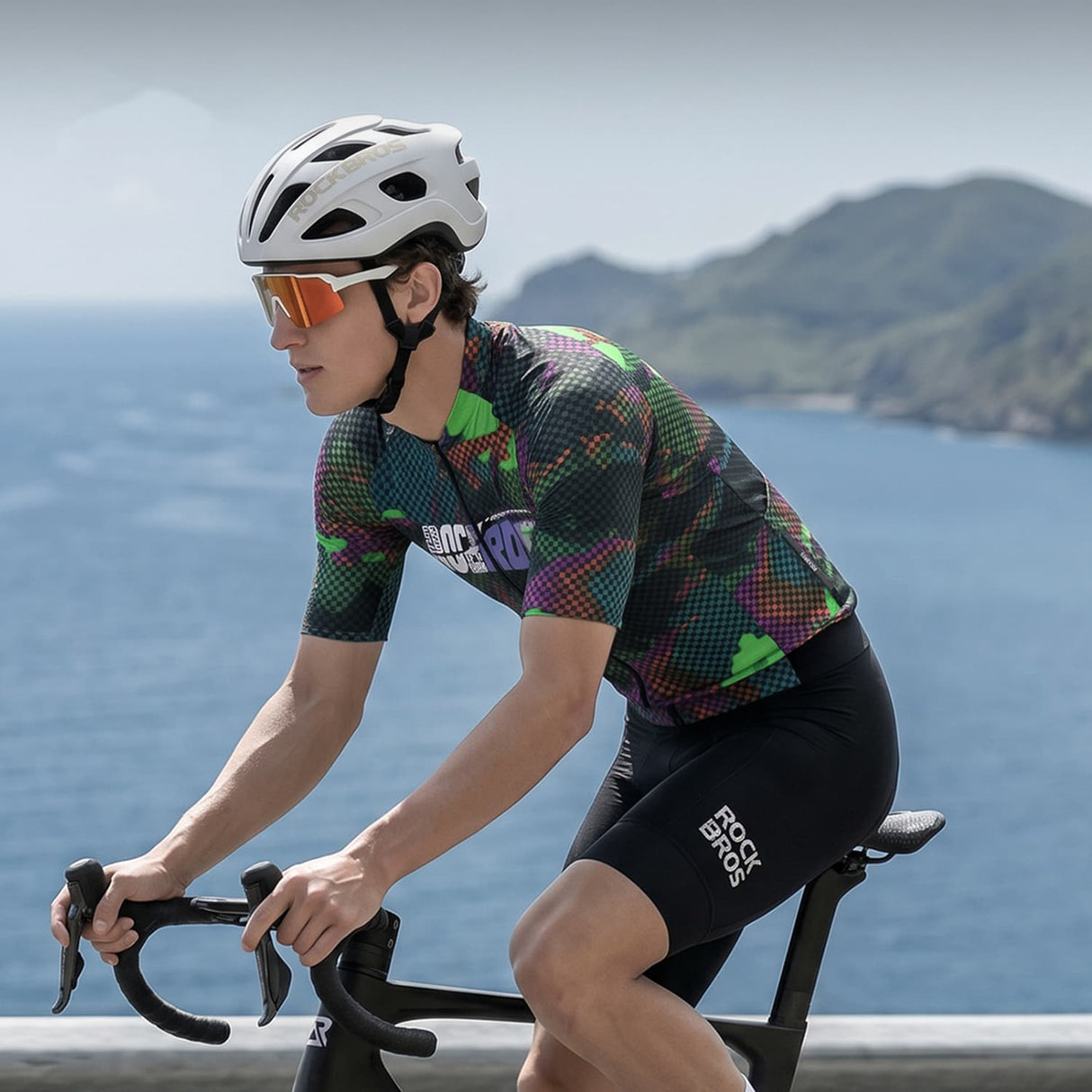 ROCKBROS Męska Koszulka Rowerowa Szosowa - YDDX018 Koszulki