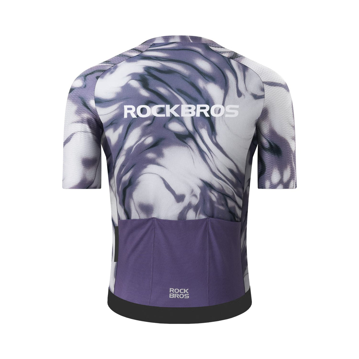 ROCKBROS Męska Profesjonalna Koszulka Rowerowa Szosowa Lekkość i Styl Ink Shadow - YDDX018 Koszulki