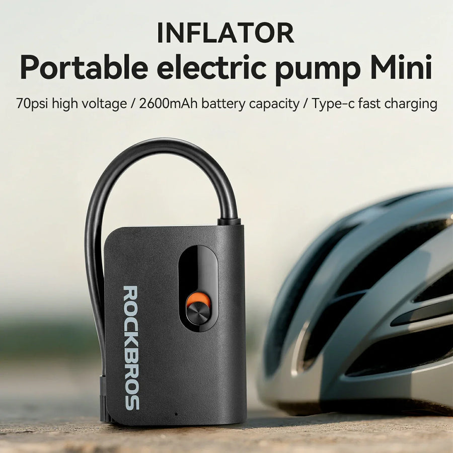 ROCKBROS L1 Mini Elektryczna Pompka Rowerowa Elektryczne pompki