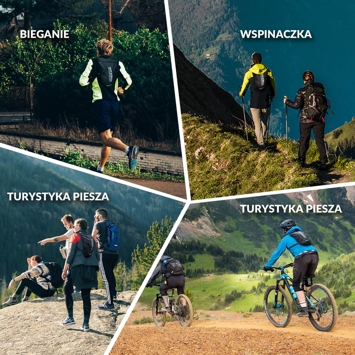 ROCKBROS Plecak z Wbudowanym Workiem na Wodę 2L -H32 Plecaki