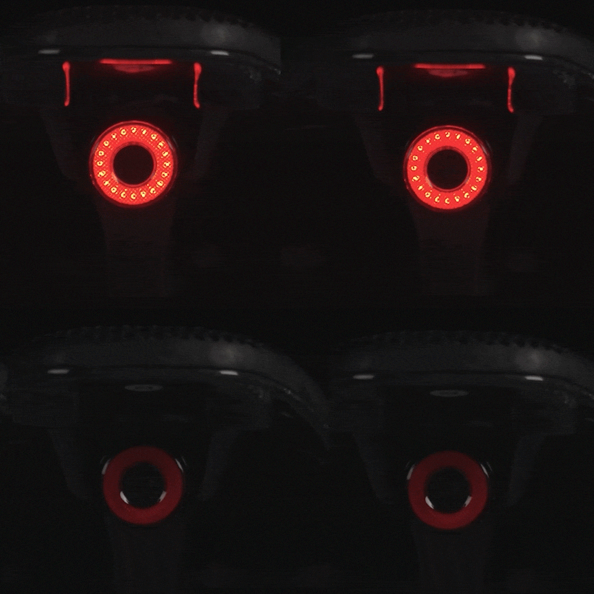 ROCKBROS Tylne Światło Rowerowe Q5 Światła rowerowe