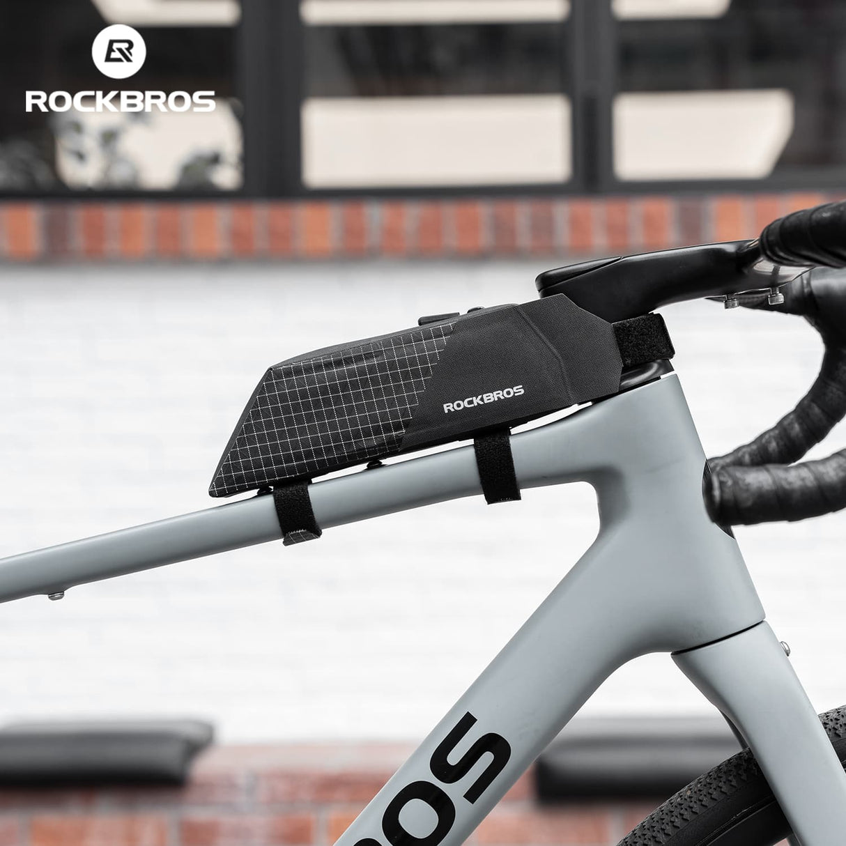 100% Wodoodporna Torba na Górną Ramę Roweru 0,6L - AS-164