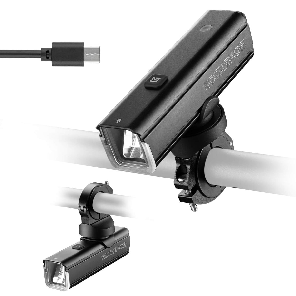 ROCKBROS Przednie Światło Rowerowe 1500lm Światła rowerowe