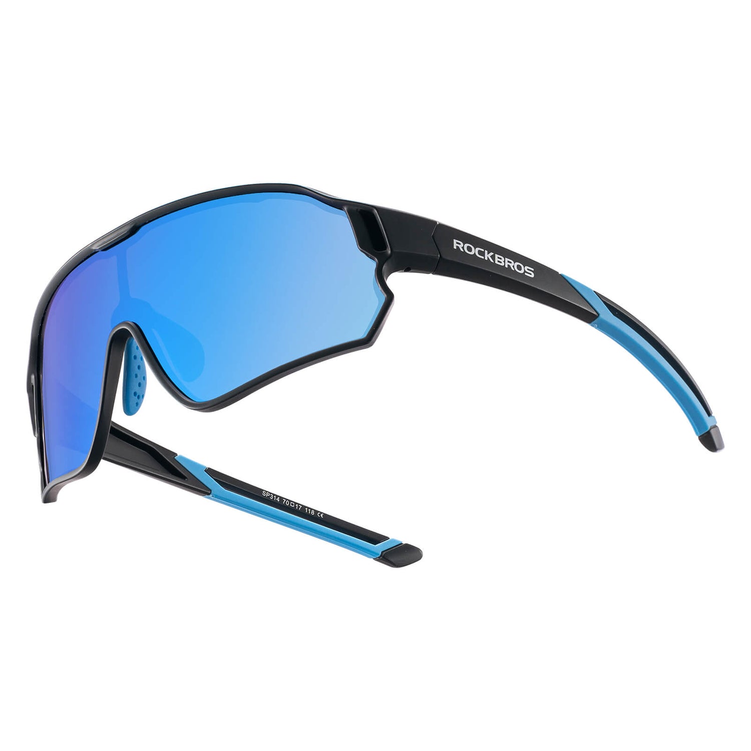 ROCKBROS Dziecięce Okulary Rowerowe Polaryzacyjne Okulary i gogleCzarny