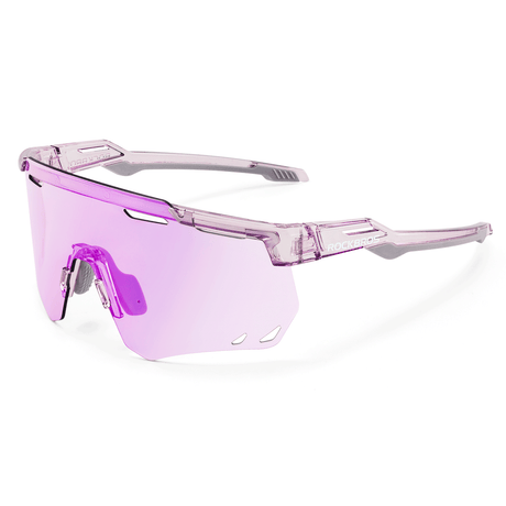 ROCKBROS Okulary Fotochromowe Przeciwsłoneczne Rowerowe Ochrona UV400-SP323 Okulary i gogleFioletowy