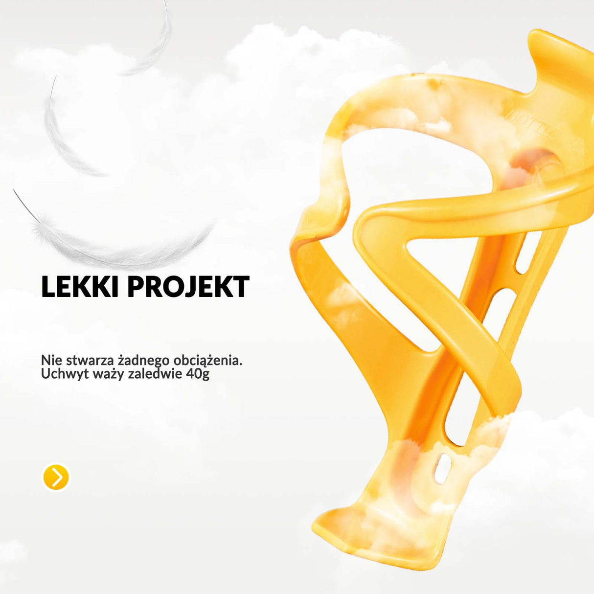 ROCKBROS Uchwyt Rowerowy na Butelkę Bidon Koszyk Uniwersalny - Kolor do wyboru