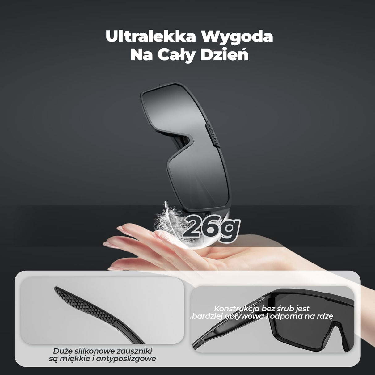 Okulary Przeciwsłoneczne na Okulary Korekcyjne - SP348