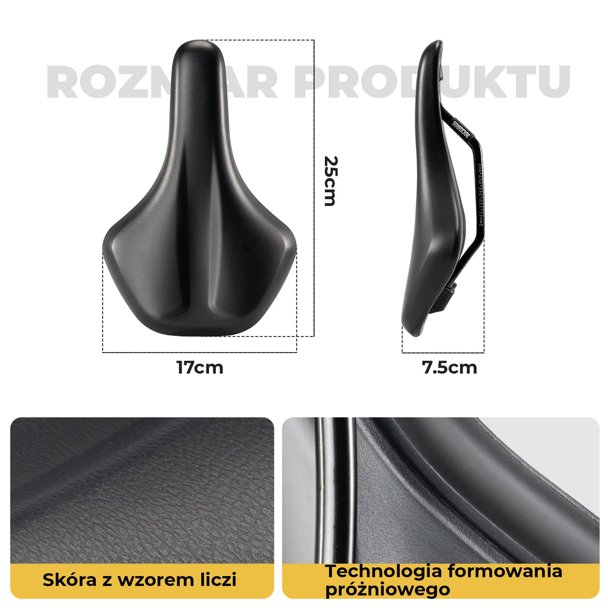 Ergonomiczne Siodełko Rowerowe –1101