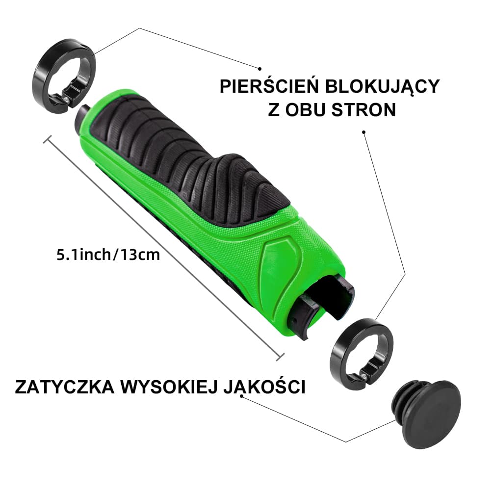 ROCKBROS Rączki Rowerowe do Kierownic o Średnicy 22,2 mm Rączki rowerowe