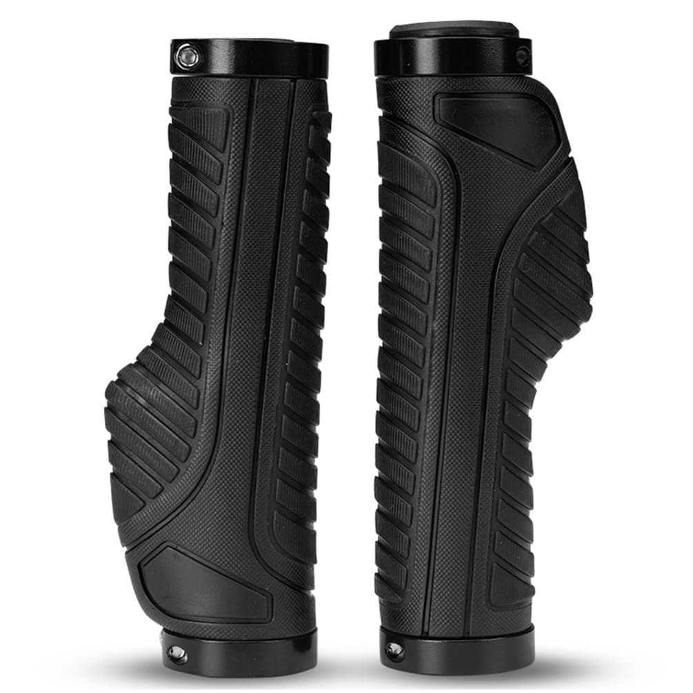 ROCKBROS Rączki Rowerowe do Kierownic o Średnicy 22,2 mm Rączki roweroweCzarny