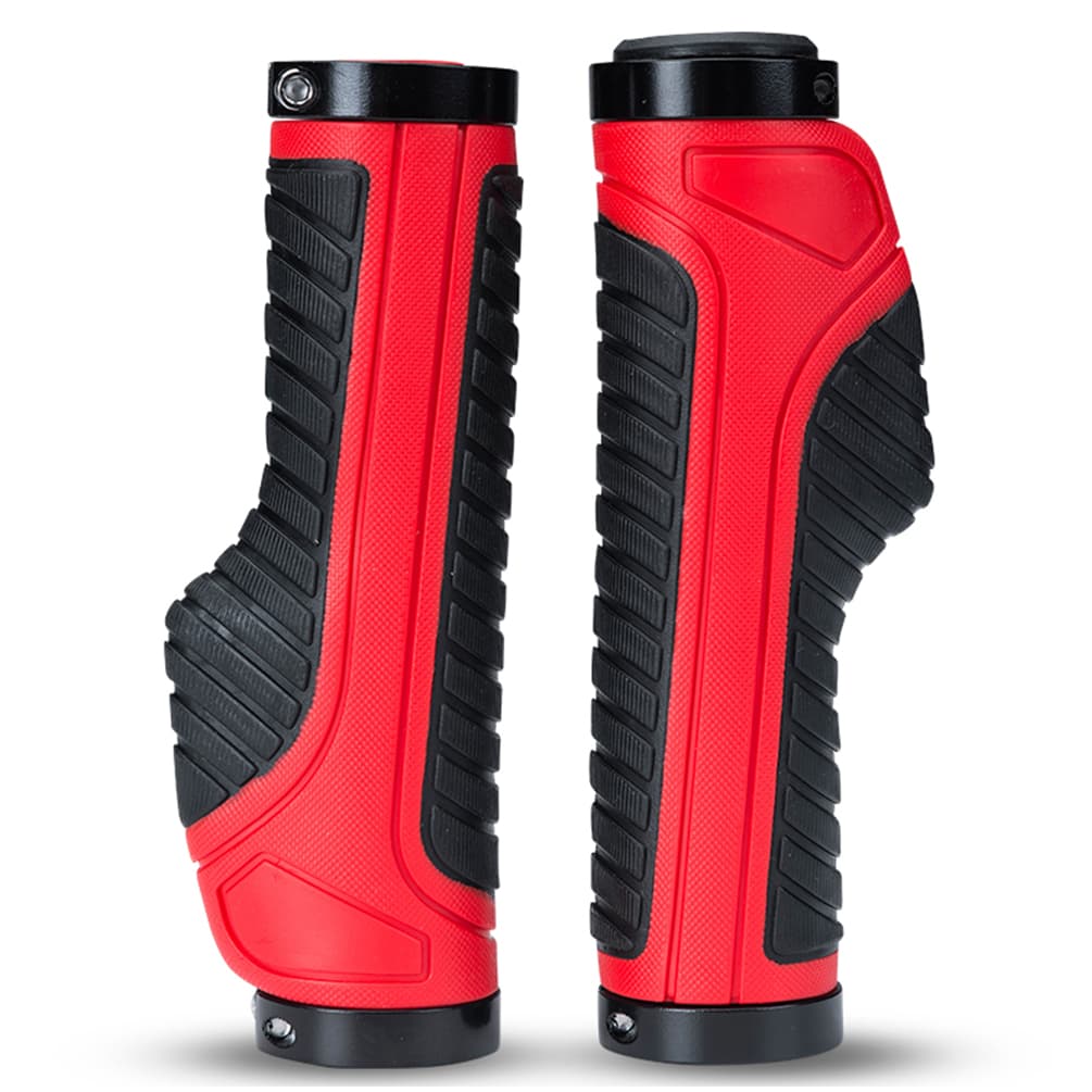 ROCKBROS Rączki Rowerowe do Kierownic o Średnicy 22,2 mm Rączki roweroweCzerwony