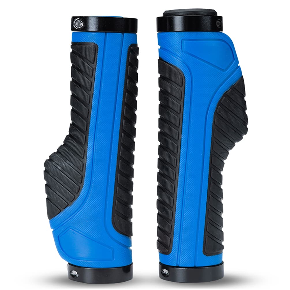 ROCKBROS Rączki Rowerowe do Kierownic o Średnicy 22,2 mm Rączki roweroweNiebieski