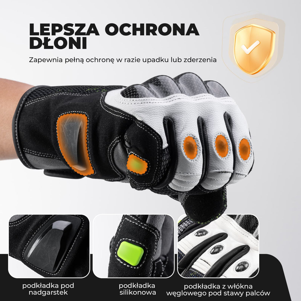 ROCKBROS Rękawiczki Rowerowe z Ekranem Dotykowym Wiosna i Jesień-MT028 Rękawiczki