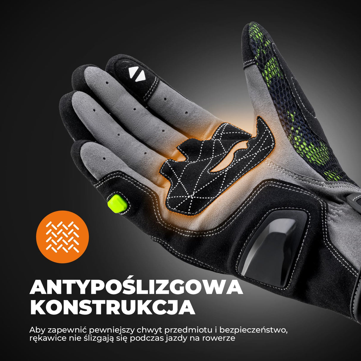 ROCKBROS Rękawiczki Rowerowe z Ekranem Dotykowym Wiosna i Jesień-MT028 Rękawiczki