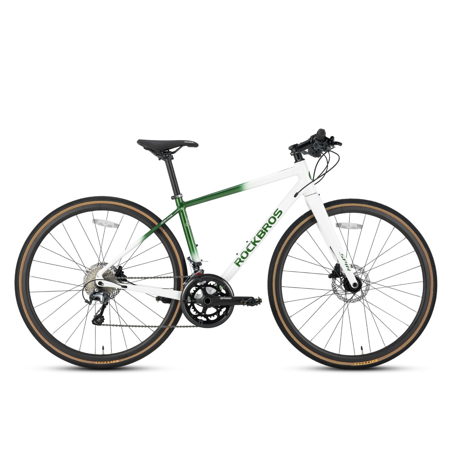 ROCKBROS SPIN-P2M 700C-Rowery Trekkingowe Rowery TrekkingoweZielony 400“(S)
