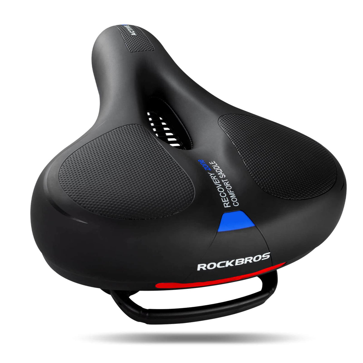ROCKBROS Siedzisko z Uchwytem Bezpieczeństwa Siodełka roweroweNiebieski