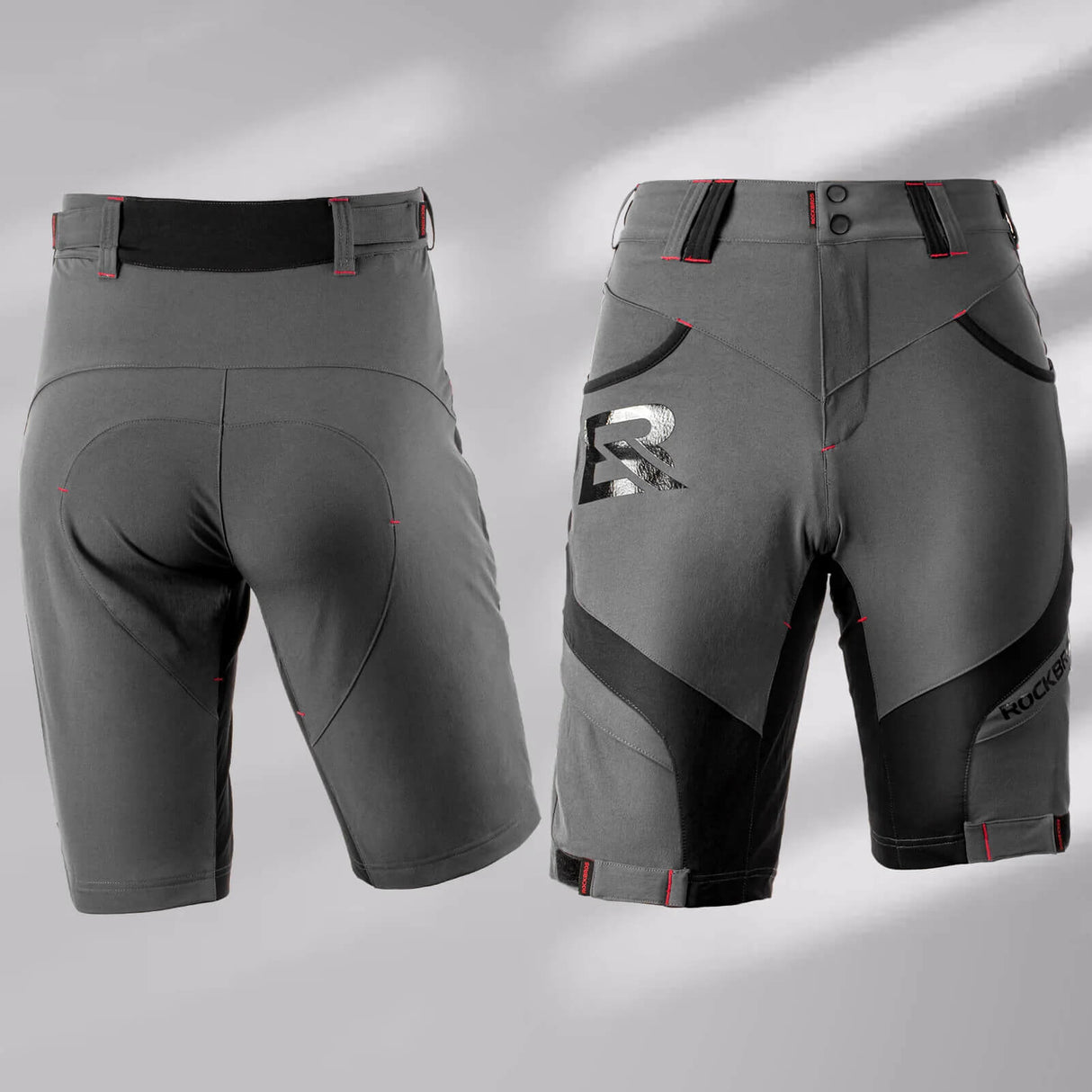 ROCKBROS Spodenki Rowerowe i Bielizna 2 w 1 Spodnie Casualowe Spodenki