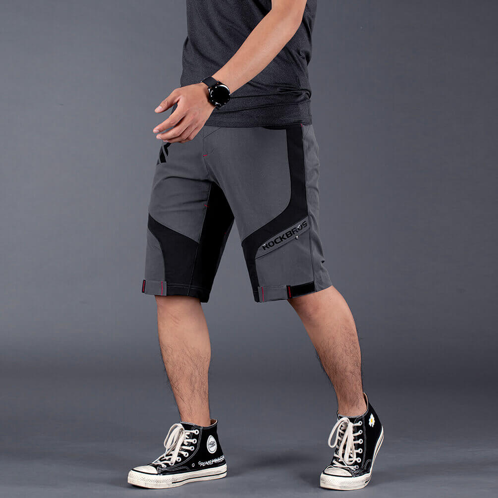ROCKBROS Spodenki Rowerowe i Bielizna 2 w 1 Spodnie Casualowe Spodenki