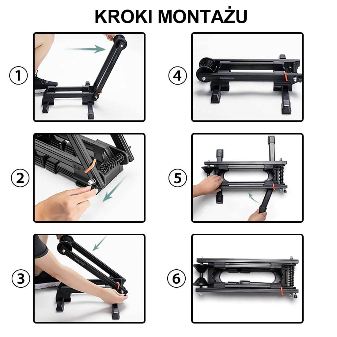 ROCKBROS Stojaki Rowerowe Składany Stop Aluminium Stojaki rowerowe
