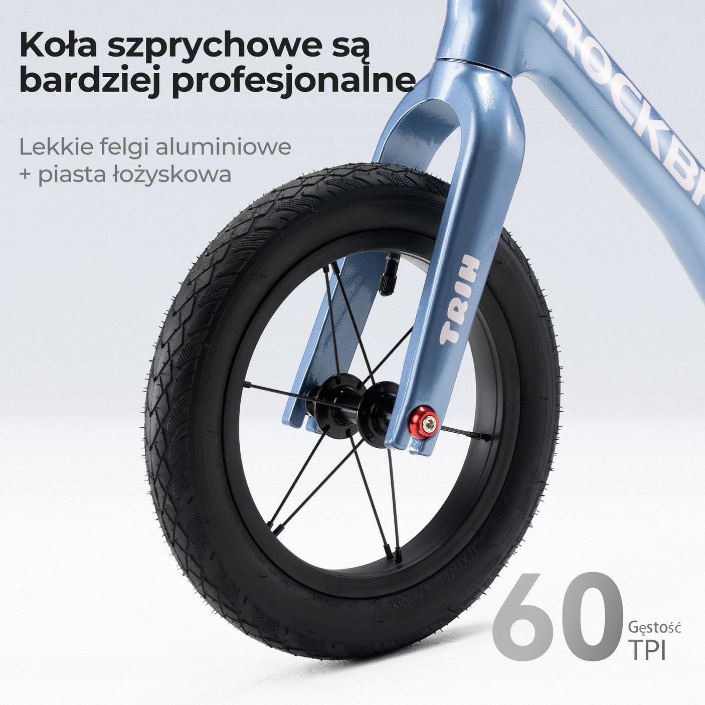 ROCKBROS TRIH – Rowerek Biegowy 12" Dla Dzieci Rower Dziecięcy