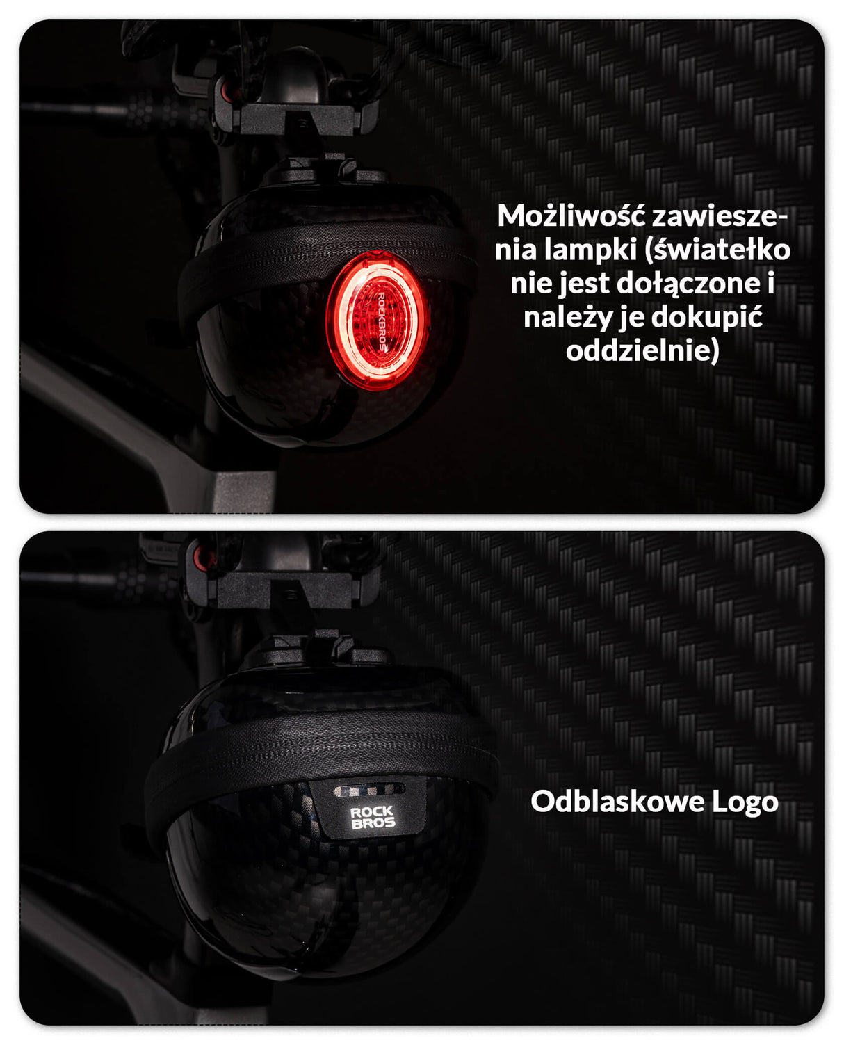 ROCKBROS Torby Podsiodłowe Twarda Skorupa Beetle - C56 Torby podsiodłowe