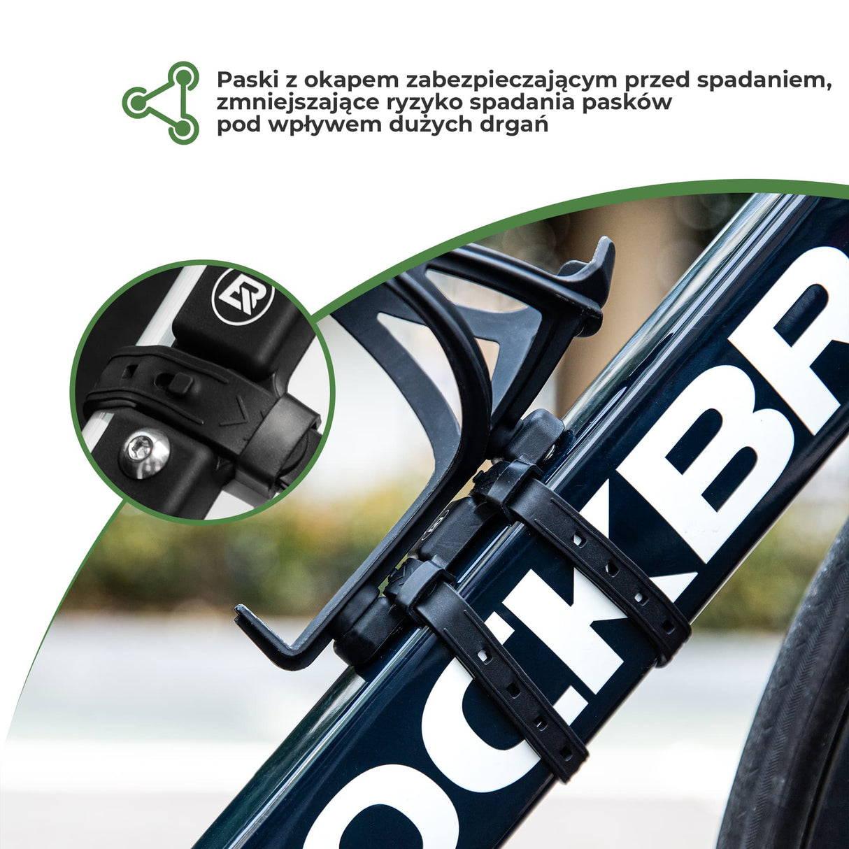 Uchwyt na Bidon Rowerowy Adapter Bez Otworów