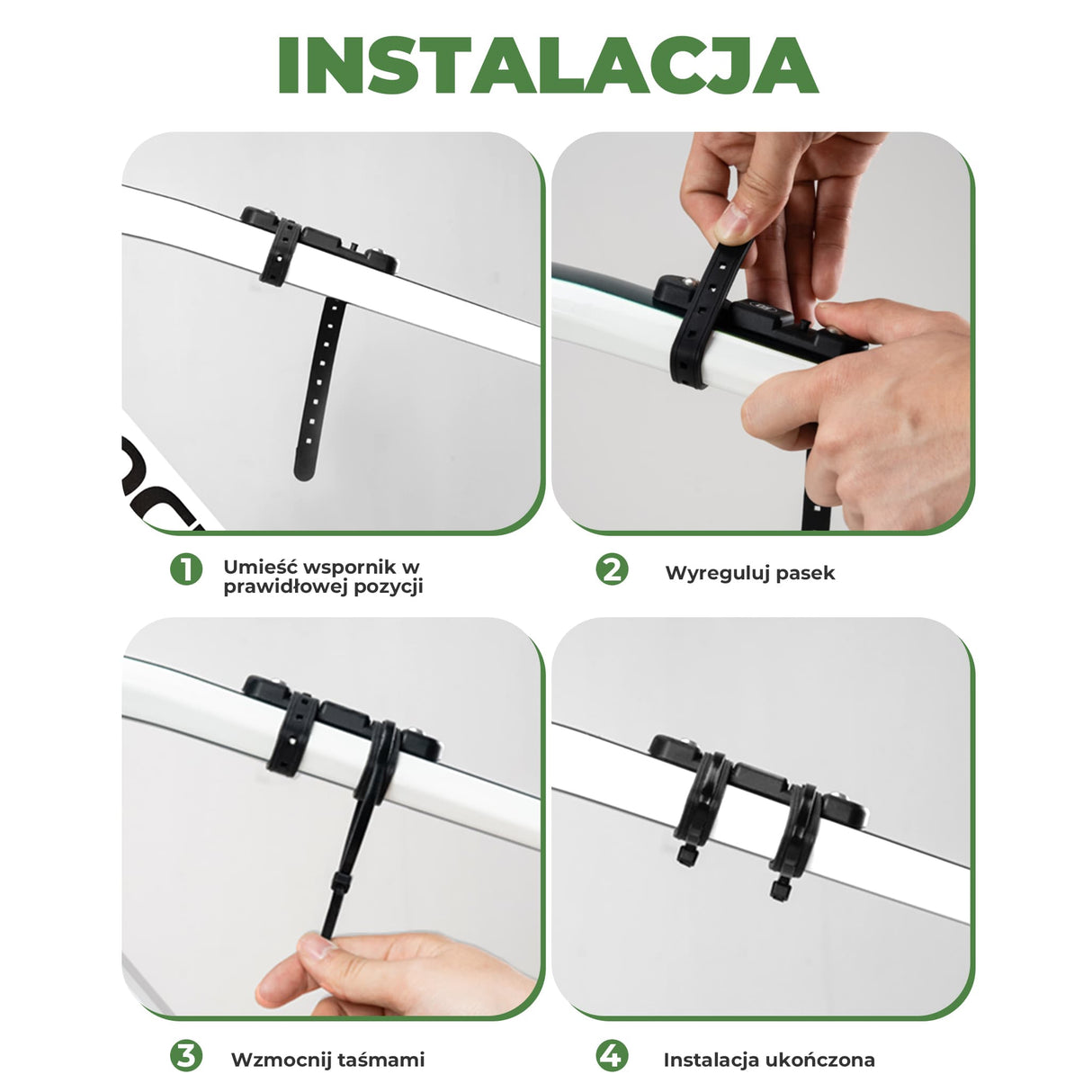 ROCKBROS Uchwyt na Bidon Rowerowy Adapter Bez Otworów-BKG019B Uchwyty na bidon