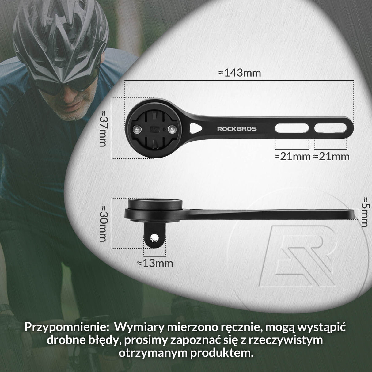 ROCKBROS Uchwyt na Komputer Rowerowy Wszystko w Jednym Uchwyt na komputer rowerowy