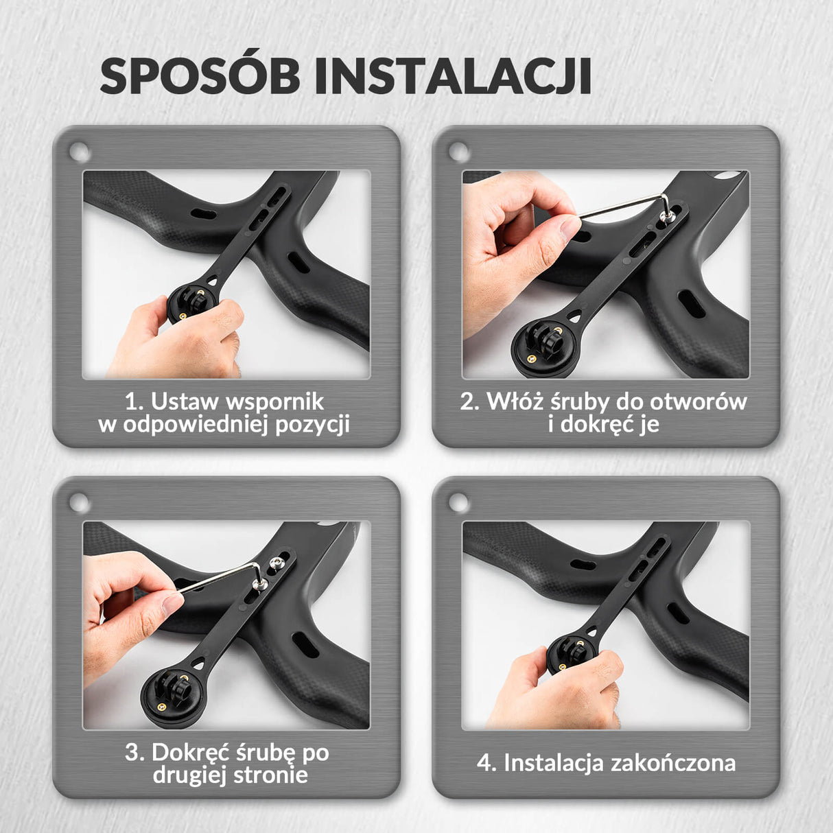 ROCKBROS Uchwyt na Komputer Rowerowy Wszystko w Jednym Uchwyt na komputer rowerowy