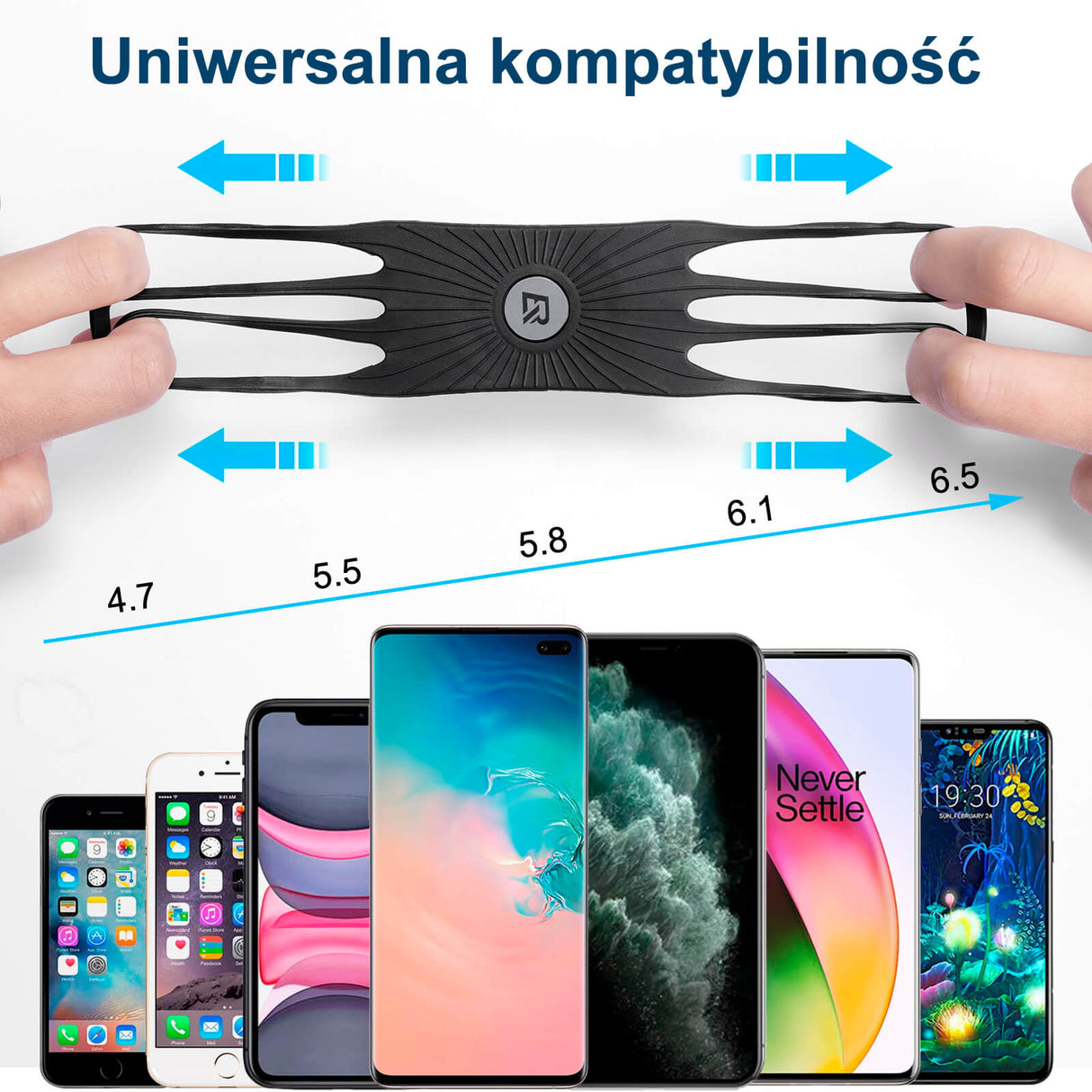 Uchwyty na Telefon Silikon Nastawny
