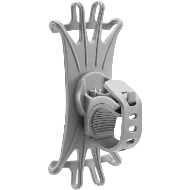 ROCKBROS Uchwyty na Telefon Silikon Nastawny Uchwyty na telefonSrebrny