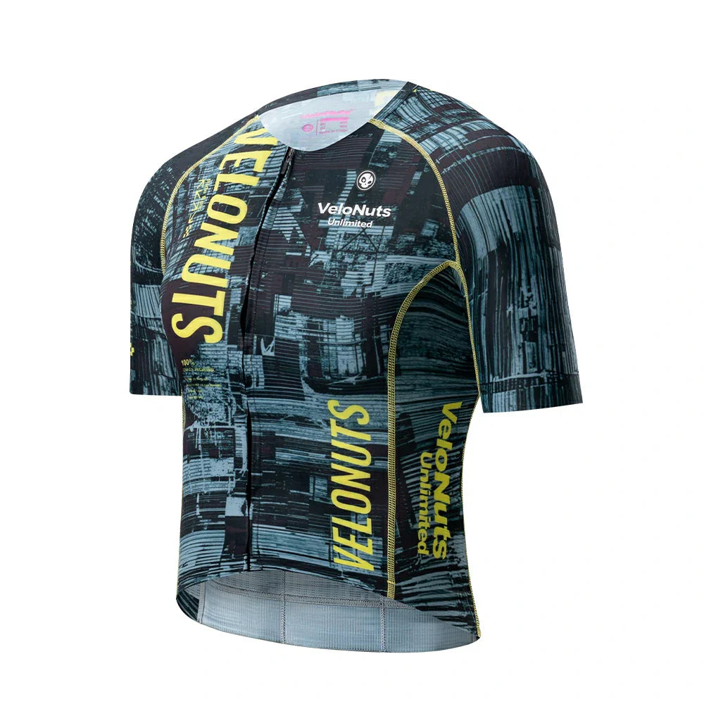 Velonuts Velonuts Damska Koszulka Rowerowa Velonuts Ultra Short Krótki Rękaw, Zielona Koszulki