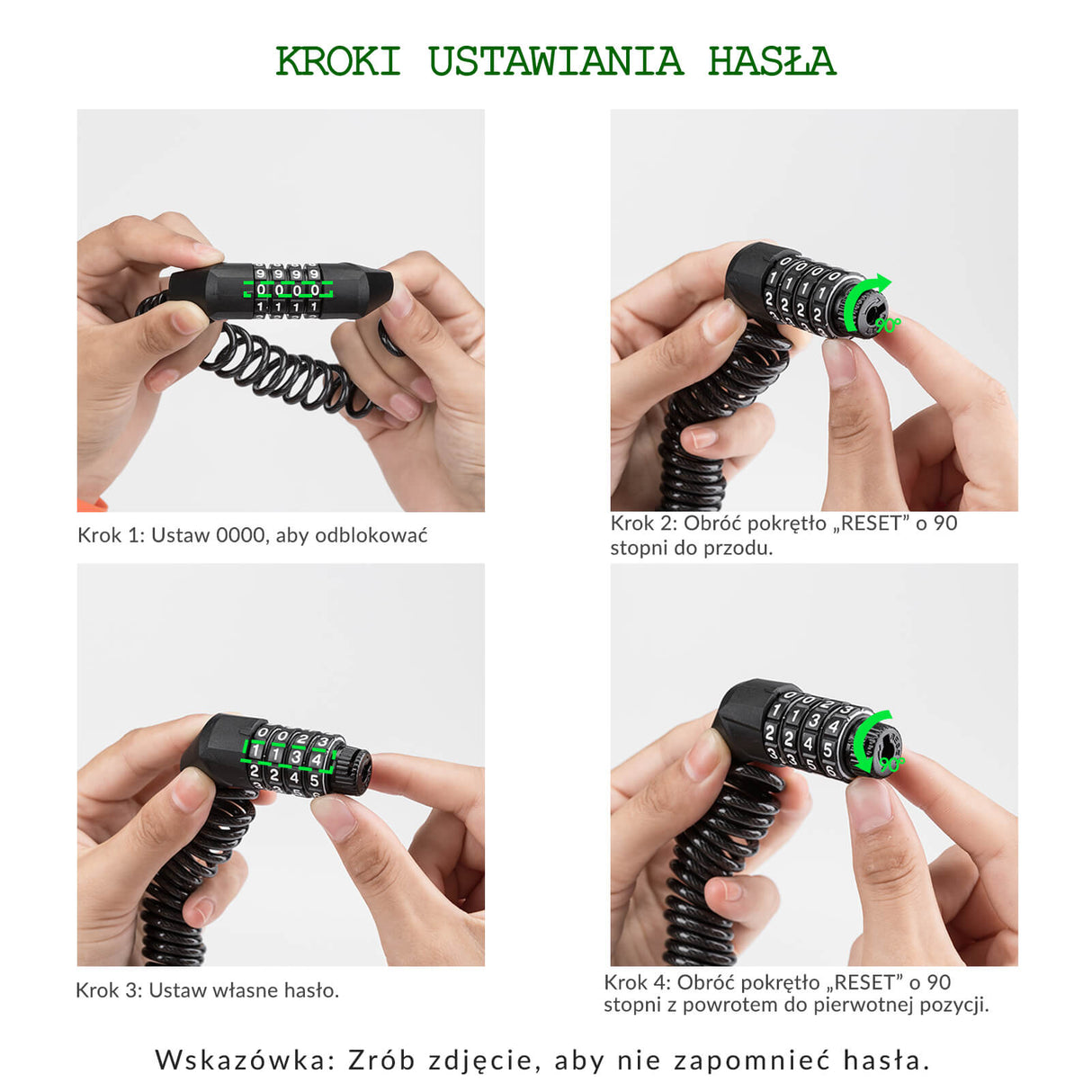 ROCKBROS Zapięcia Szyfrowy Do Kasku Rowerowego 150cm Zapięcia