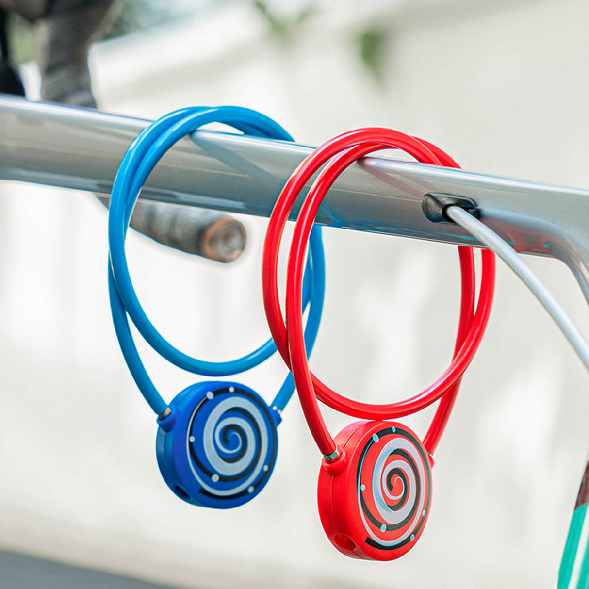 ROCKBROS Zapięcia Rowerowa Przenośna Blokada Linkowa Antykradzieżowa -WL158 Zapięcia