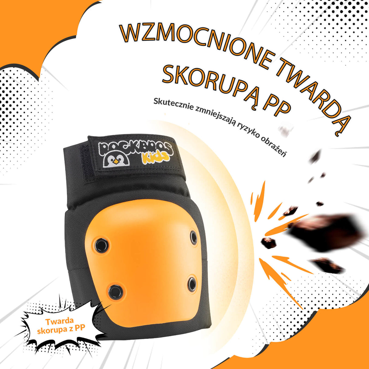 ROCKBROS Zestaw Ochronny do Jazdy na Rowerze Dla Dzieci Sprzęt ochronny dla dzieci