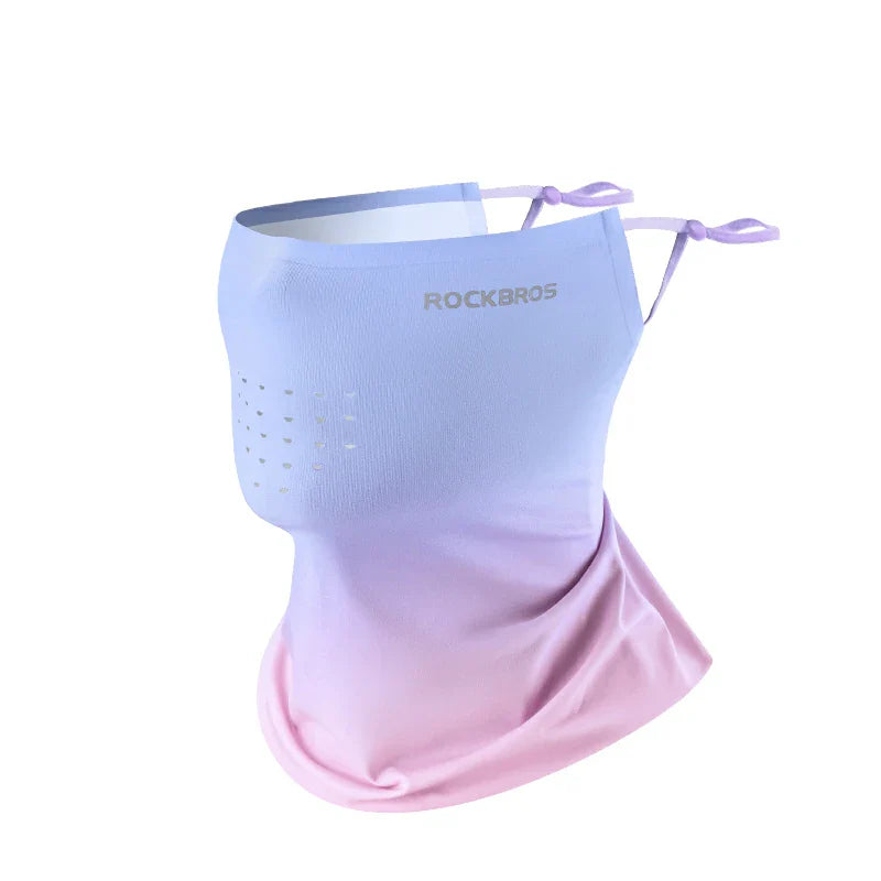 ROCKBROS Chłodząca Maska Ochronna Ice Silk - MZ017 Osłony twarzyFioletowy