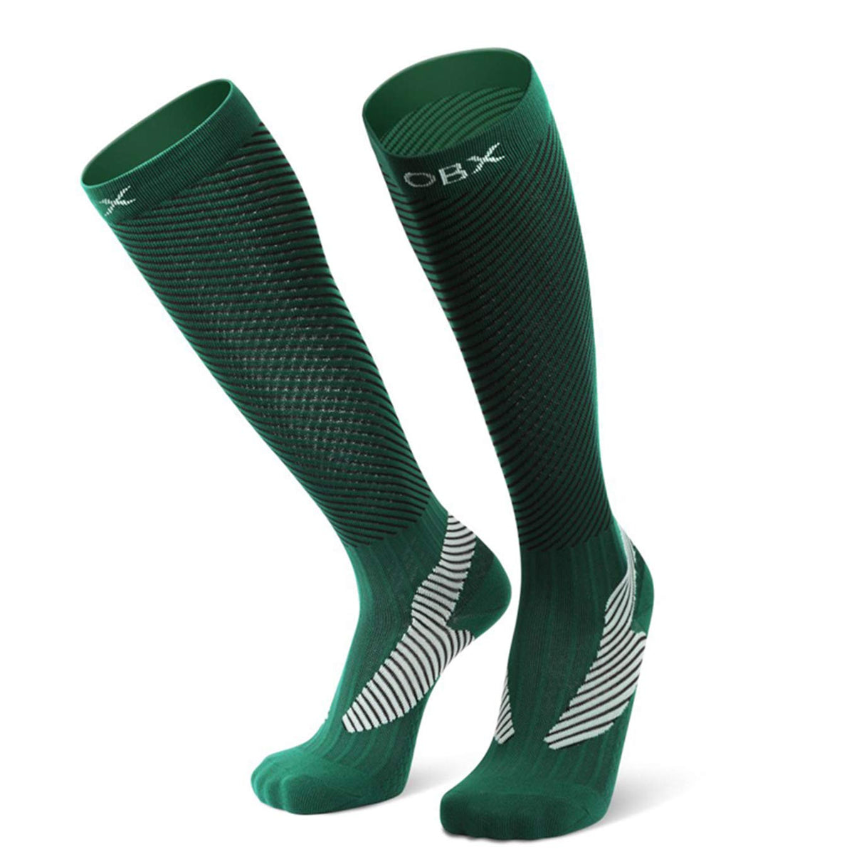 ROCKBROS ROCKBROS Pończochy Uciskowe Skarpety Sportowe, dla Kobiet i Mężczyzn, Zielone, Rozmiar S, do Biegania, Gra w Piłkę Nożną, Jazdy na rowerze, Turystyki Piesza itd. Skarpetka