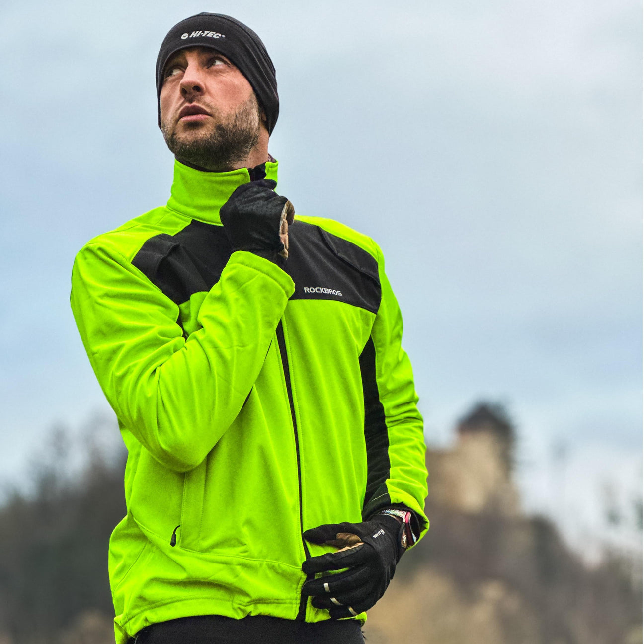 Zimowa odzież rowerowa