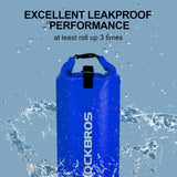 ROCKBROS ROCKBROS Łódź Sucha Torba Wodoodporna z Paskami na Ramiona Plecak Kajakarstwo Pływanie Kemping Raftowanie do Sportów Wodnych, Plaży, Żeglarstwo Outdoor 2 L/5 L/10 L/20 L/30 L/40 L Plecaki