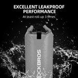 ROCKBROS ROCKBROS Łódź Sucha Torba Wodoodporna z Paskami na Ramiona Plecak Kajakarstwo Pływanie Kemping Raftowanie do Sportów Wodnych, Plaży, Żeglarstwo Outdoor 2 L/5 L/10 L/20 L/30 L/40 L Plecaki